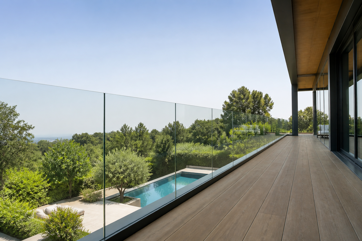 VLX 120 Glass Railing System in Lighthouse Point, FL | Sightline Windows & Doors Lighthouse Point - detail 4